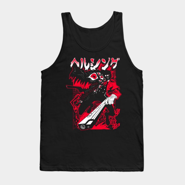 Hellsing Weapon Alucard Tank Top by Dicky